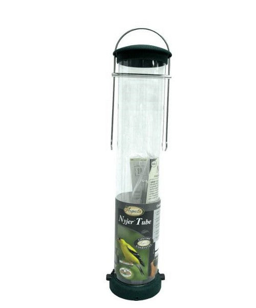 Quick Clean Spruce Nyger Tube Feeder Medium