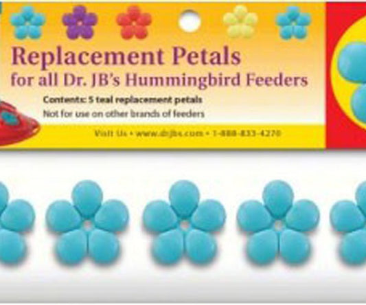 Dr JBs Pack of 5 Teal Replacement Blossoms