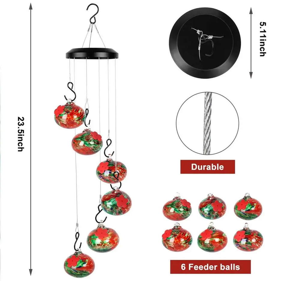 Windchime Hummingbird Feeder